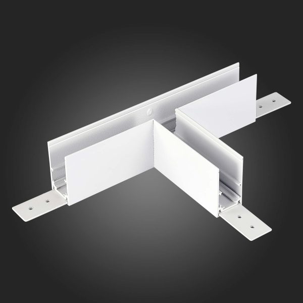 ST007.579.00 Коннектор T-образный для подвесного / накладного магнитного  шинопровода ST-Luce Белый SKYLINE 48 — изображение 2