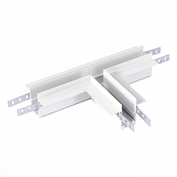 ST007.599.12 Коннектор T-образный для встраиваемого магнитного шинопровода под ГКЛ 12мм ST-Luce Белы SKYLINE 48 — изображение 3