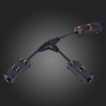 ST015.422.19 T- образный коннектор Skyline 220 ST-Luce Черный SKYLINE 220 — изображение 2