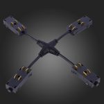 ST015.422.20 X- образный коннектор Skyline 220 ST-Luce Черный SKYLINE 220 — изображение 2