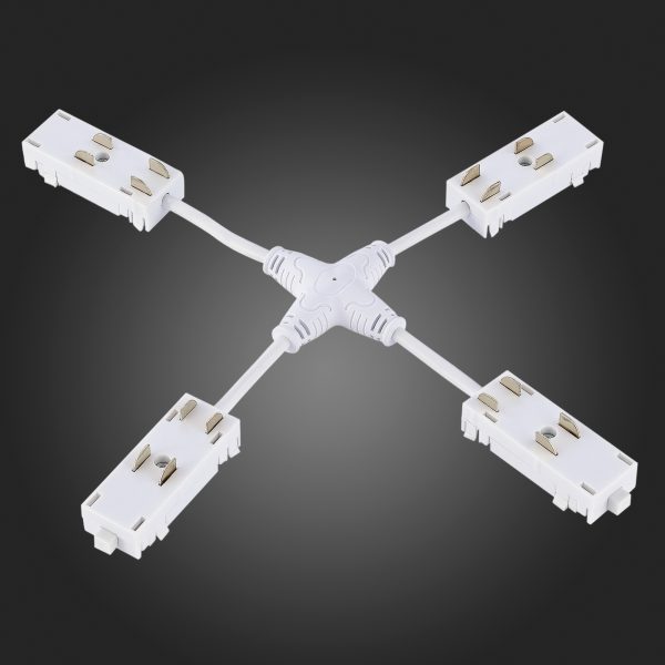 ST015.522.20 X- образный коннектор Skyline 220 ST-Luce Белый SKYLINE 220 — изображение 2