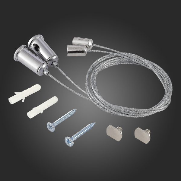 ST017.029.09 Комплект подвесов для ST017.129.09 ST-Luce Серебристый Светодиодные ленты — изображение 2