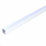 ST017.129.09 Накладной алюминиевый профиль с рассеивателем(к-т: 2 загл) ST-Luce Алюминий анодированн Светодиодные ленты — изображение 3