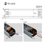 ST022.024.36 Блок питания (24V,36W, IP20) ST-Luce Светодиодные ленты — изображение 4