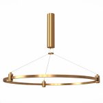 ST025.203.00 Шинопровод-кольцо FARM с подвесами и основанием под блок питания ST-Luce Золотистый FARM — изображение 3