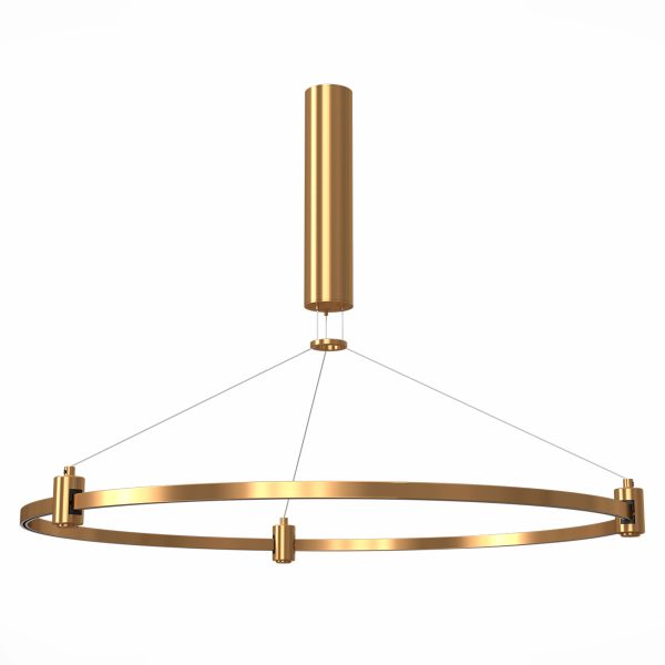 ST025.203.00 Шинопровод-кольцо FARM с подвесами и основанием под блок питания ST-Luce Золотистый FARM — изображение 3