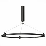 ST025.413.00 Шинопровод-кольцо FARM с подвесами и основанием под блок питания ST-Luce Черный FARM — изображение 3