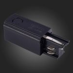 ST030.409.10L Левый Токоподвод для трехфазного шинопровода ST-Luce Черный Трехфазная трековая система — изображение 2