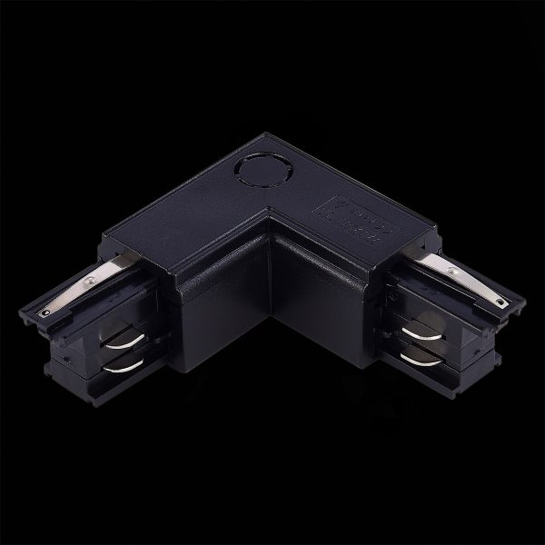 ST030.409.15L Угловой токоподвод левый для трехфазного шинопровода ST-Luce Черный Трехфазная трековая система ST030.409.15L Угловой токоподвод левый для трехфазного шинопровода ST-Luce Черный Трехфазная трековая система