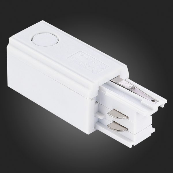 ST030.509.10R Правый Токоподвод для трехфазного шинопровода ST-Luce Белый Трехфазная трековая система — изображение 2