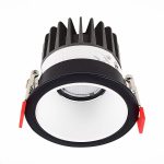 ST051.408.01 Встраиваемый корпус для светодиодного модуля серии ST850, ST851 ST-Luce Черный SHIFT — изображение 5