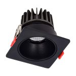 ST052.408.01 Встраиваемый корпус для светодиодного модуля серии ST850, ST851 ST-Luce Черный SHIFT — изображение 5