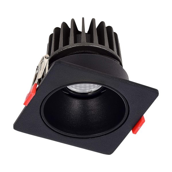 ST052.408.01 Встраиваемый корпус для светодиодного модуля серии ST850, ST851 ST-Luce Черный SHIFT — изображение 5