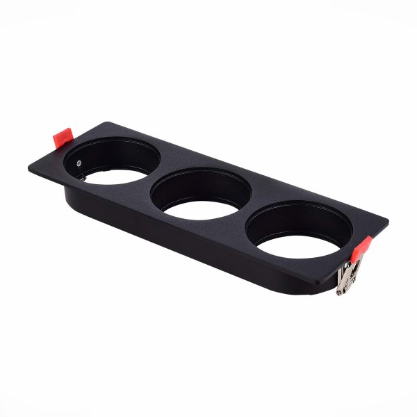 ST052.408.03 Встраиваемый корпус для светодиодного модуля серии ST850, ST851 ST-Luce Черный SHIFT — изображение 3