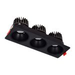 ST052.408.03 Встраиваемый корпус для светодиодного модуля серии ST850, ST851 ST-Luce Черный SHIFT — изображение 5