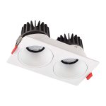 ST052.508.02 Встраиваемый корпус для светодиодного модуля серии ST850, ST851 ST-Luce Белый SHIFT — изображение 5