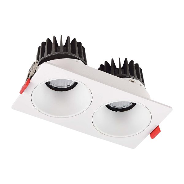 ST052.508.02 Встраиваемый корпус для светодиодного модуля серии ST850, ST851 ST-Luce Белый SHIFT — изображение 5