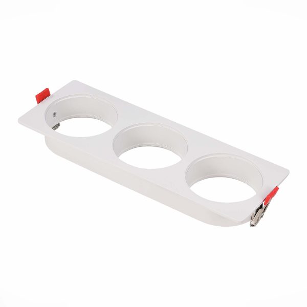 ST052.508.03 Встраиваемый корпус для светодиодного модуля серии ST850, ST851 ST-Luce Белый SHIFT — изображение 3