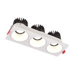 ST052.508.03 Встраиваемый корпус для светодиодного модуля серии ST850, ST851 ST-Luce Белый SHIFT — изображение 4