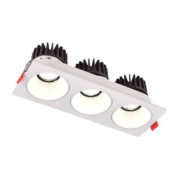 ST052.508.03 Встраиваемый корпус для светодиодного модуля серии ST850, ST851 ST-Luce Белый SHIFT — изображение 4