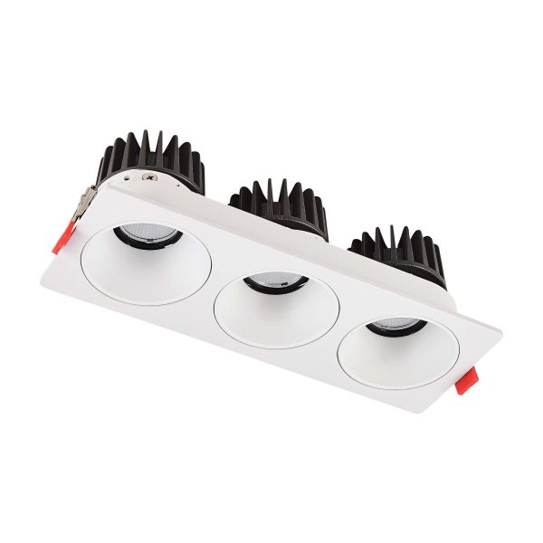 ST052.508.03 Встраиваемый корпус для светодиодного модуля серии ST850, ST851 ST-Luce Белый SHIFT — изображение 5