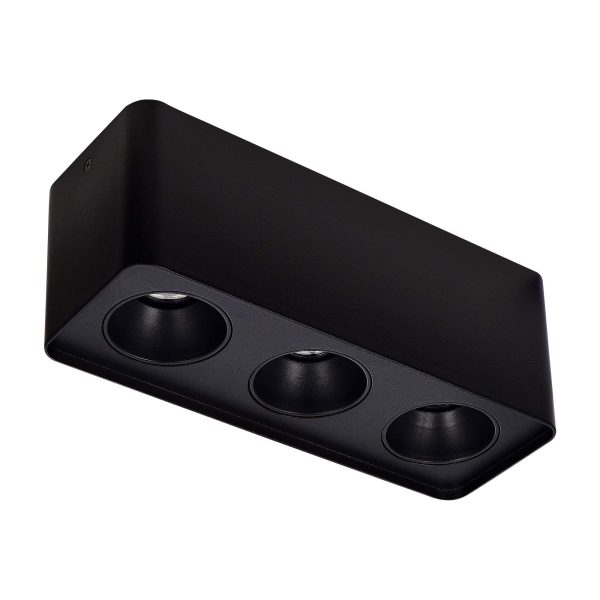 ST053.402.03 Накладной корпус для светодиодного модуля серии ST850, ST851 ST-Luce Черный SHIFT — изображение 5