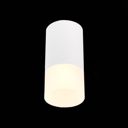 ST100.512.01 Светильник потолочный Белый GU10 1*50W IP20 D64xH131 220V Без ламп Накладные светильники