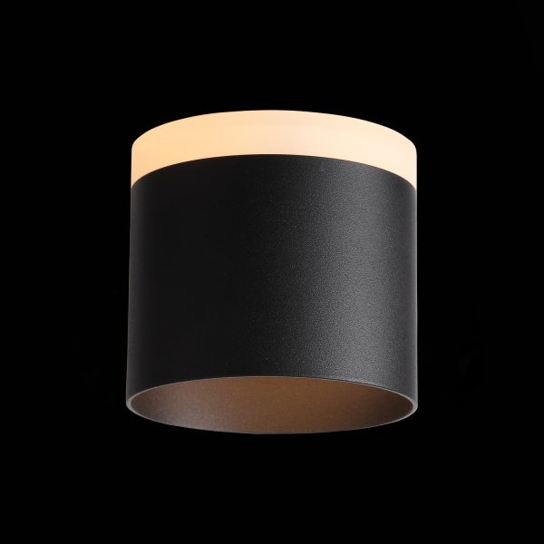 ST102.402.12 Светильник потолочный Черный LED 1*12W 3000K 936Lm Ra>80 120° IP20 D100xH90 170-240V Накладные светильники ST102.402.12 Светильник потолочный Черный LED 1*12W 3000K 936Lm Ra>80 120° IP20 D100xH90 170-240V Накладные светильники