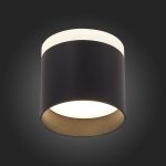 ST102.442.09 Светильник потолочный Черный LED 1*9W 4000K 702Lm Ra>80 120° IP20 D79xH75 170-240V Накладные светильники — изображение 2