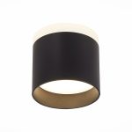 ST102.442.09 Светильник потолочный Черный LED 1*9W 4000K 702Lm Ra>80 120° IP20 D79xH75 170-240V Накладные светильники — изображение 3