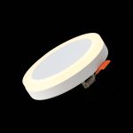 ST104.502.06 Светильник встраиваемый Белый LED 1*6W 3000K 468Lm Ra>80 120° IP20 D110xH20 170-240V Встраиваемые светильники — изображение 4