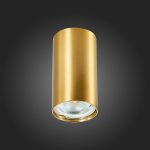 ST110.207.01 Светильник потолочный Золотистый GU10 1*50W IP20 D54xH100 220V Без ламп Накладные светильники — изображение 5
