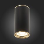 ST111.437.01 Светильник потолочный Черный GU10 1*50W D54xH105 220V Без ламп Накладные светильники — изображение 2