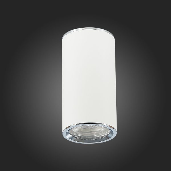 ST111.507.01 Светильник потолочный Белый GU10 1*50W  D54xH105 220V Без ламп Накладные светильники — изображение 5