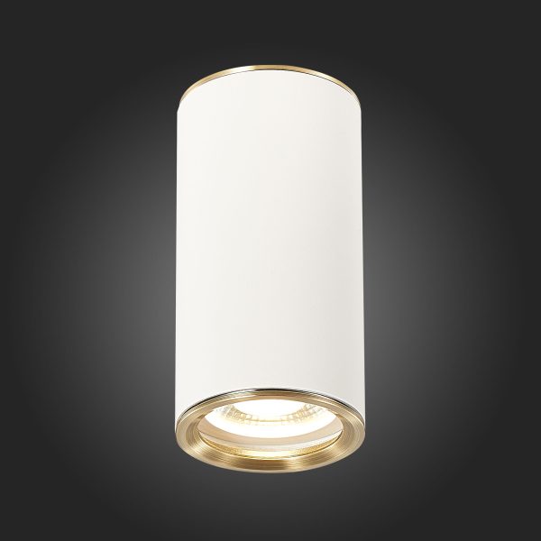 ST111.537.01 Светильник потолочный Белый GU10 1*50W D54xH105 220V Без ламп Накладные светильники — изображение 2