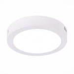 ST112.532.12 Светильник настенно-потолочный Белый LED 1*12W 3000K 715Lm Ra80 120° IP20 D160xH28 90-2 Накладные светильники — изображение 3