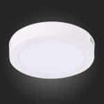 ST112.532.12 Светильник настенно-потолочный Белый LED 1*12W 3000K 715Lm Ra80 120° IP20 D160xH28 90-2 Накладные светильники — изображение 5