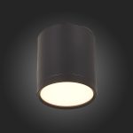 ST113.432.05 Светильник потолочный Черный LED 1*5W 3000K 390Lm Ra>90 120° IP20 D68xH75 170-240V Накладные светильники — изображение 2
