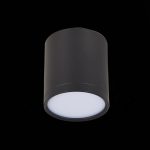 ST113.442.05 Светильник потолочный Черный LED 1*5W 4000K 390Lm Ra>90 120° IP20 D68xH75 170-240V Накладные светильники — изображение 4