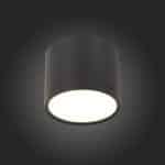 ST113.442.09 Светильник потолочный Черный LED 1*9W 4000K 702Lm Ra>90 120° IP20 D88xH75 170-240V Накладные светильники — изображение 2