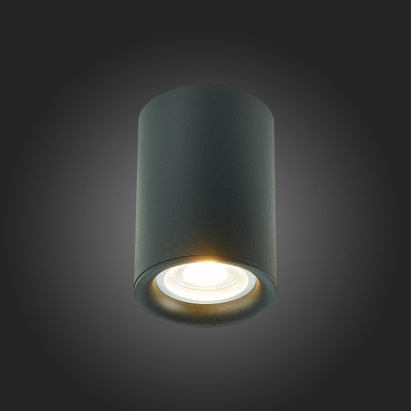 st114.407.01-svetilnik-potolochnyj-chernyj-gu10-150w-ip20-l65xw65xh93-220v-bez-lamp-nakladnye-svetilniki-1 ST114.407.01 Светильник потолочный Черный GU10 1*50W  IP20 L65xW65xH93 220V Без ламп Накладные светильники — изображение 2