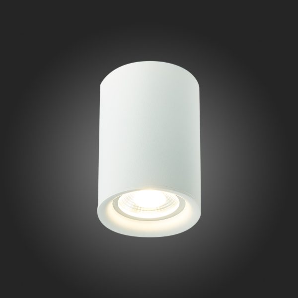 st114.507.01-svetilnik-potolochnyj-belyj-gu10-150w-ip20-l65xw65xh93-220v-bez-lamp-nakladnye-svetilniki-1 ST114.507.01 Светильник потолочный Белый GU10 1*50W  IP20 L65xW65xH93 220V Без ламп Накладные светильники — изображение 2