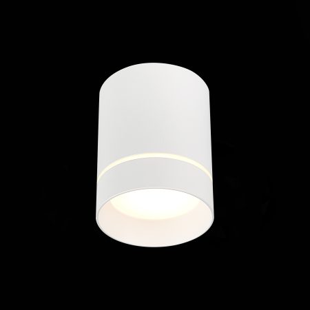 ST115.532.07 Светильник потолочный Белый LED 1*7W 3000K 490Lm Ra>90 120° IP20 D79xH100 170-240V Накладные светильники