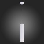 ST115.533.12 Светильник подвесной Белый LED 1*12W 3000K 936Lm Ra>90 120° IP20 D80xH300 165-265V Подвесные светильники — изображение 2