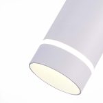 ST115.543.12 Светильник подвесной Белый LED 1*12W 4000K 936Lm Ra>90 120° IP20 D80xH300 165-265V Подвесные светильники — изображение 5