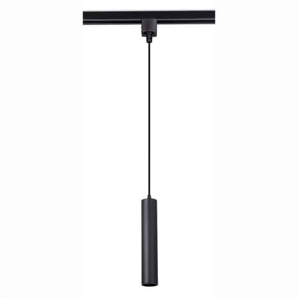 ST151.406.01 Светильник трековый Черный GU10 1*50W IP20 D54xH290 220V Без ламп Однофазная трековая система — изображение 4