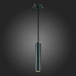 ST151.408.01 Встраиваемый подвесной светильник Черный GU10 1*50W  IP20 D54xH290 220V Без ламп Подвесные светильники — изображение 2