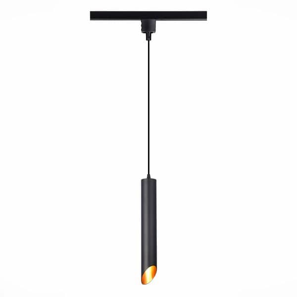 ST152.416.01 Светильник трековый Черный GU10 1*50W IP20 D60xH400 220V Без ламп Однофазная трековая система — изображение 3