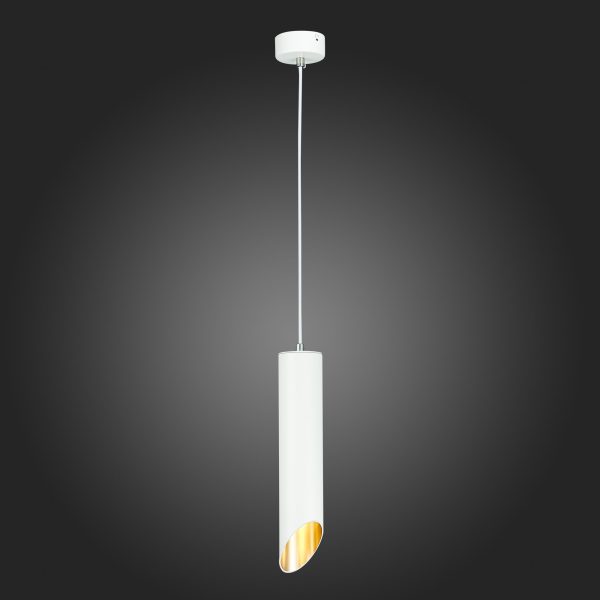 ST152.503.01 Светильник подвесной Белый GU10 1*50W  IP20 D60xH300 220V Без ламп Подвесные светильники — изображение 2