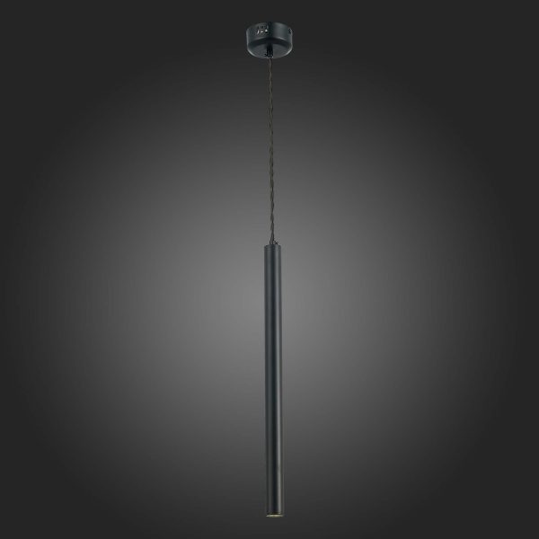 ST153.443.03 Светильник подвесной Черный LED 1*3W 4000K 255Lm Ra  IP20 D30xH1 500 180-240V Подвесные светильники — изображение 2